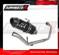 complete exhaust system with muffler DOMINATOR Full System HP3 BLACK fits to Honda CBR 125 R 2011  2018