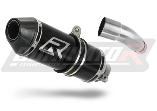 wydech tłumik DOMINATOR HP3 CZARNY pasujący do motocykla Kawasaki NINJA 125 Z125 2019 - 2023 2