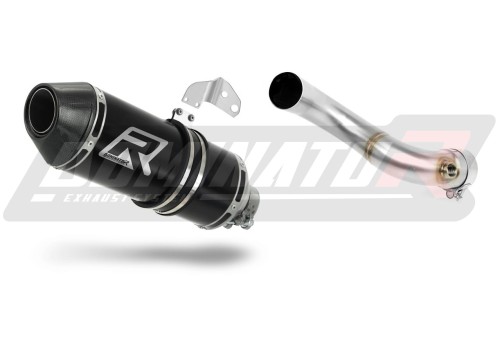 exhaust muffler DOMINATOR HP3 BLACK fits to Yamaha XSR 900 2016  2021