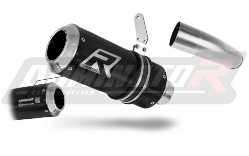 wydech tłumik DOMINATOR Homologowany GP CZARNY pasujący do motocykla Kawasaki VERSYS 1000 2019 - 2024 3
