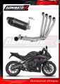 complete exhaust system with muffler DOMINATOR Full System HP8 BLACK fits to Honda CB 650 R / EClutch 2024  2025 5