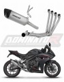 kompletny układ wydechowy z tłumikiem DOMINATOR Full System Tytanowy HP6 pasujący do motocykla Honda CB 650 R / E-Clutch 2024 - 2025 6