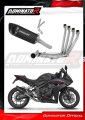 kompletny układ wydechowy z tłumikiem DOMINATOR Full System HP6 CZARNY pasujący do motocykla Honda CB 650 R / E-Clutch 2024 - 2025 5