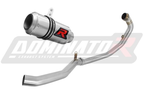 complete exhaust system with muffler DOMINATOR Full System GP fits to Husqvarna Vitpilen 401 2020  2023