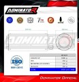 wydech tłumik DOMINATOR GP CZARNY pasujący do motocykla Husqvarna Vitpilen 401 2020 - 2023 2