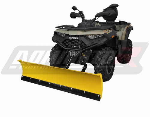 DOMINATOR snow plow fits to Loncin XWOLF 550