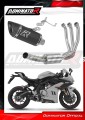 kompletny układ wydechowy z tłumikiem DOMINATOR Full System HP8 CZARNY pasujący do motocykla CF MOTO 675 SR-R 2024 - 2026 2