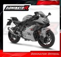 complete exhaust system with muffler DOMINATOR Full System titanium HP6 fits to CF MOTO 675 SRR 2024  2026 6