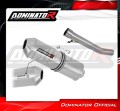 exhaust muffler DOMINATOR homologated road legal OVR fits to Suzuki GSXF 600 1998  2006 3