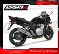 exhaust muffler DOMINATOR homologated road legal ROUND fits to GSF 1250 BANDIT 2007  2016 3