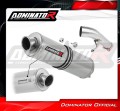 exhaust muffler DOMINATOR homologated road legal ROUND fits to Suzuki GSXF 650 2007  2016 3