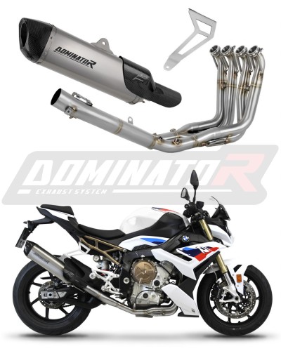 complete exhaust system with muffler DOMINATOR Full System titanium HP6 fits to BMW S1000R 2021  2026