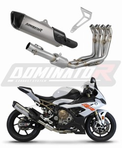 BMW M1000RR 2020 - 2024 Full Exhaust System Collector Silencer Titanium HP6 EX + dB killer