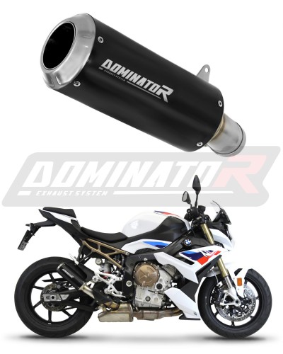 exhaust muffler DOMINATOR GP BLACK fits to BMW S1000R 2021  2026