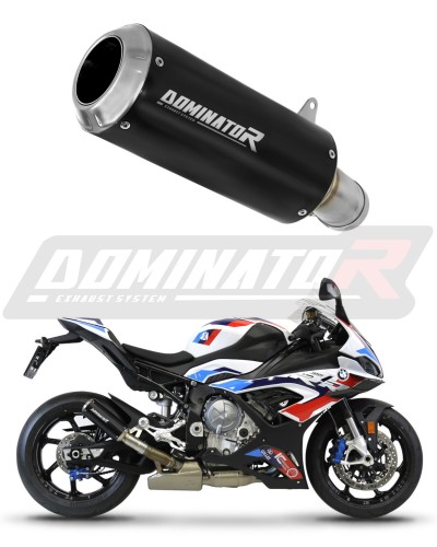 exhaust muffler DOMINATOR GP BLACK fits to BMW M1000RR 2020  2024