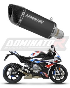 BMW M1000RR 2020 - 2024 Exhaust Silencer Muffler HP6 BLACK + dB killer medium