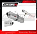 exhaust muffler DOMINATOR homologated road legal OVAL fits to GSF 600 BANDIT 1995  1999 2