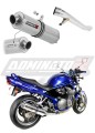 exhaust muffler DOMINATOR homologated road legal ROUND fits to GSF 1200 BANDIT 2001  2005