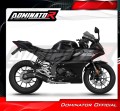 complete exhaust system with muffler DOMINATOR Full System OV G2 BLACK fits to Yamaha YZF R125 2019  2020 5