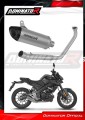 complete exhaust system with muffler DOMINATOR Full System titanium HP8 fits to Yamaha MT 125 2020  2