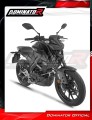 kompletny układ wydechowy z tłumikiem DOMINATOR Full System OV G2 CZARNY pasujący do motocykla Yamaha MT 125 2024 - 2026 6