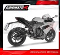 exhaust muffler DOMINATOR HP6 BLACK fits to Triumph Daytona 660 2024  2026 4