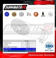 complete exhaust system with muffler DOMINATOR Full System GP3 fits to CF MOTO 675 NK 2024  2026 3