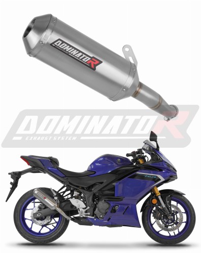 exhaust muffler DOMINATOR OV G2 fits to Yamaha YZFR3 2025  2026