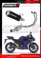complete exhaust system with muffler DOMINATOR Full System OV G2 BLACK fits to Yamaha YZFR3 2025  2026 2