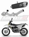 complete exhaust system with muffler DOMINATOR Full System S6 BLACK fits to Husqvarna 701 Enduro 2026