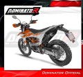 complete exhaust system with muffler DOMINATOR Full System GPF BLACK fits to KTM 690 Enduro R 2026  4