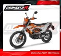 complete exhaust system with muffler DOMINATOR Full System S6 BLACK fits to KTM 690 SMCR 2026  6