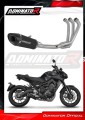 complete exhaust system with muffler DOMINATOR Full System HP8 BLACK fits to Yamaha MT09 2017  2020 5