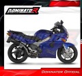 wydech tłumik DOMINATOR HP6 CZARNY pasujący do motocykla Honda VFR 800 Fi 1998 - 2001 5