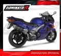exhaust muffler DOMINATOR S6 BLACK fits to Honda VFR 800 Fi 1998  2001 4
