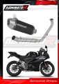 kompletny układ wydechowy z tłumikiem DOMINATOR Full System S3 CZARNY pasujący do motocykla Yamaha YZF R125 2021 - 2024 2