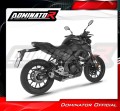 complete exhaust system with muffler DOMINATOR Full System S3 BLACK fits to Yamaha MT 125 2020  4