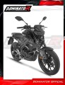 kompletny układ wydechowy z tłumikiem DOMINATOR Full System S3 CZARNY pasujący do motocykla Yamaha MT 125 2020  6