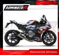 complete exhaust system with muffler DOMINATOR Full System GP BLACK fits to BMW M1000RR 2020  2024 6