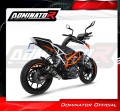 exhaust muffler DOMINATOR GP BLACK fits to KTM 390 Duke 2017  2020 4