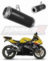 exhaust muffler DOMINATOR GP BLACK fits to Suzuki GSXR 750 K1K5 2001  2005 2
