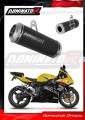 wydech tłumik DOMINATOR GP CZARNY pasujący do motocykla Suzuki GSXR 750 K1-K5 2001 - 2005 3