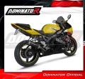 wydech tłumik DOMINATOR GP CZARNY pasujący do motocykla Suzuki GSXR 750 K1-K5 2001 - 2005 5