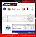 wydech tłumik DOMINATOR GPF CZARNY pasujący do motocykla Yamaha TDM 900 2002 - 2013 6