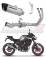 complete exhaust system with muffler DOMINATOR Full System titanium HP6 fits to Kawasaki Z650 2023  2026