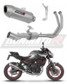complete exhaust system with muffler DOMINATOR Full System S6 fits to Kawasaki Ninja 650 2023  2026