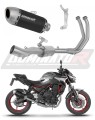 complete exhaust system with muffler DOMINATOR Full System S6 BLACK fits to Kawasaki Ninja 650 2023  2026