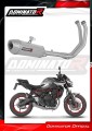 complete exhaust system with muffler DOMINATOR Full System S3 fits to Kawasaki Z650 2023  2026 2