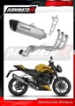complete exhaust system with muffler DOMINATOR Full System titanium HP6 fits to Triumph Street Triple 765 RS 2024  2025 6