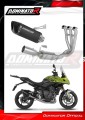 complete exhaust system with muffler DOMINATOR Full System HP6 BLACK fits to Triumph Tiger Sport 660 2025  2026 2